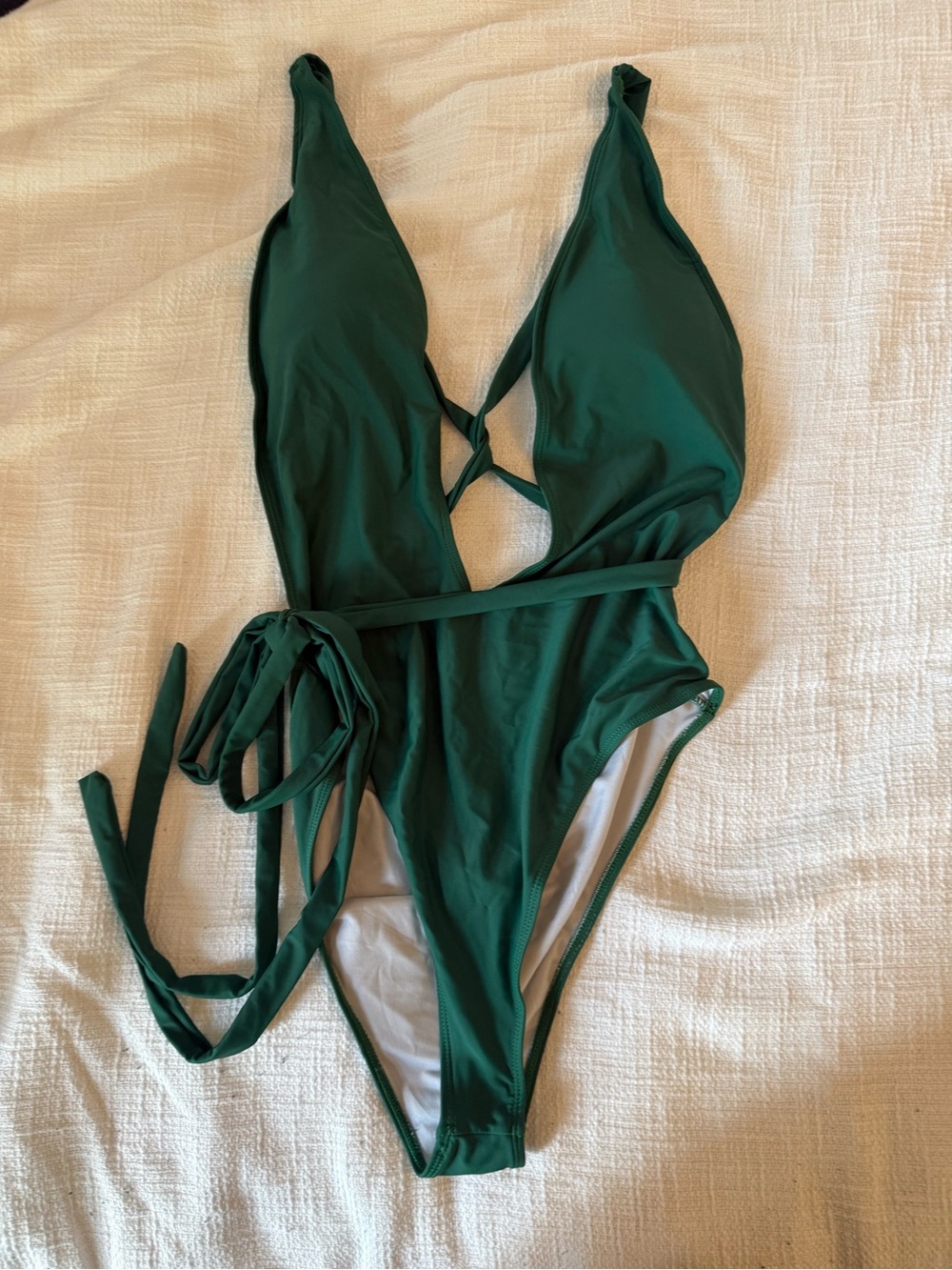 HOT Emerald Green One-Piece Swimsuit